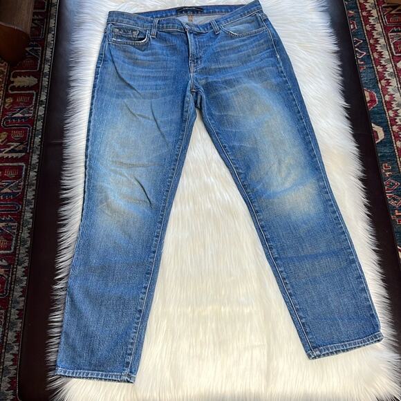 J Brand Cropped Ellis in Rival Jeans - Picture 2 of 7